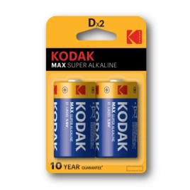 Батарейка Kodak MAX  LR-20 BL-2, 1,5 В