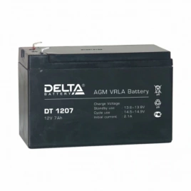 Аккумулятор Delta DT 1207, 7 mAh, 12 В