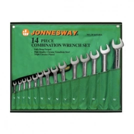 Набор комбинированных ключей дюймовых  14 пр 3/8&quot;-1-1/4&quot; Jonnesway W26414S