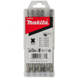 Набор буров Makita SDS+ 5 шт. Макита  D-20703