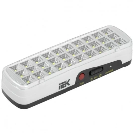 Светильник аварийный IEK ДБА 3926, 3 Вт, аккумулятор, 30 LED, 3 ч, 220 В