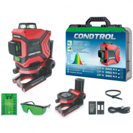 Лазерный нивелир Condtrol (Кондтрол) GFX 360-3 Kit арт.1-2-404