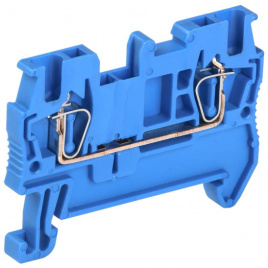 Клемма пружинная КПИ 2в-1,5 17,5А синяя IEK (YZN11-001-K07)