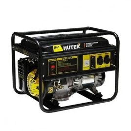 Генератор Huter DY5000L, 4,5 кВт, 220 В, бензин, 22 л